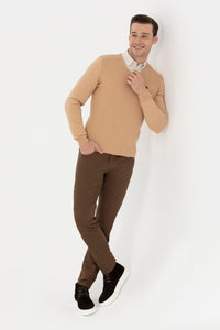 пясъчен-меланж-пуловер-бейсик-8-1629617-1