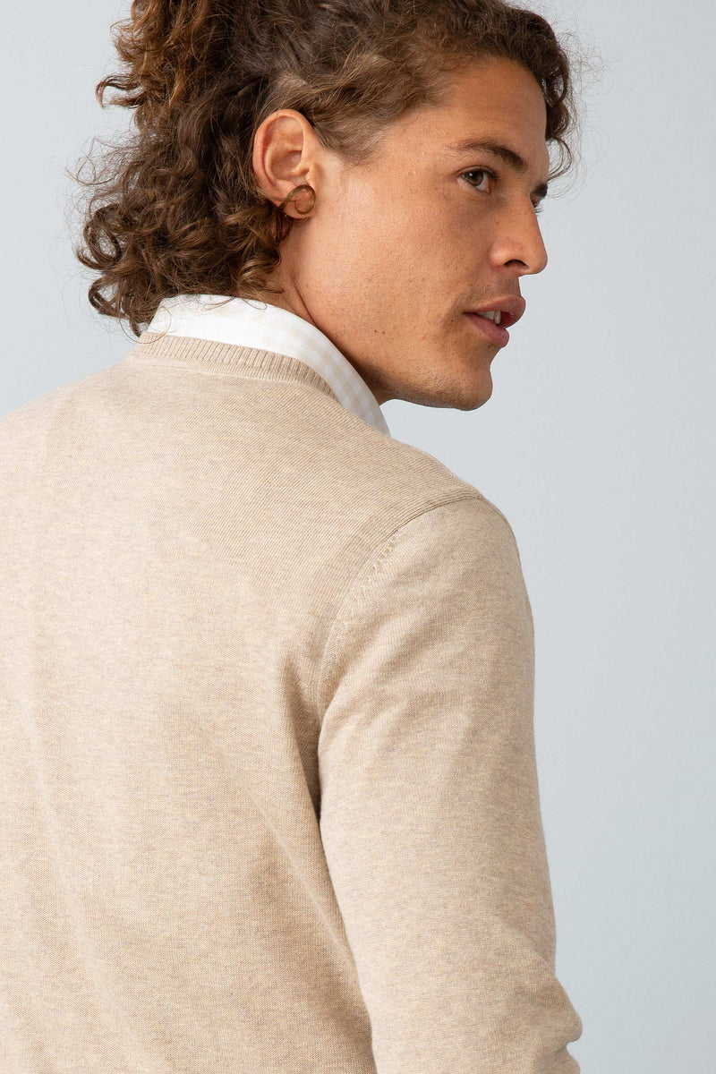 пясъчен-меланж-пуловер-бейсик-8-652078-1