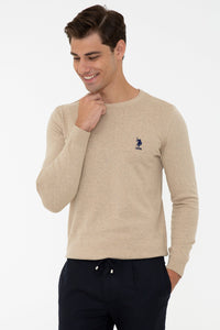 пясъчен-меланж-пуловер-бейсик-8-833544-1