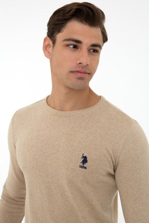 пясъчен-меланж-пуловер-бейсик-8-833544-1