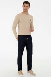 пясъчен-меланж-пуловер-бейсик-8-833544-1