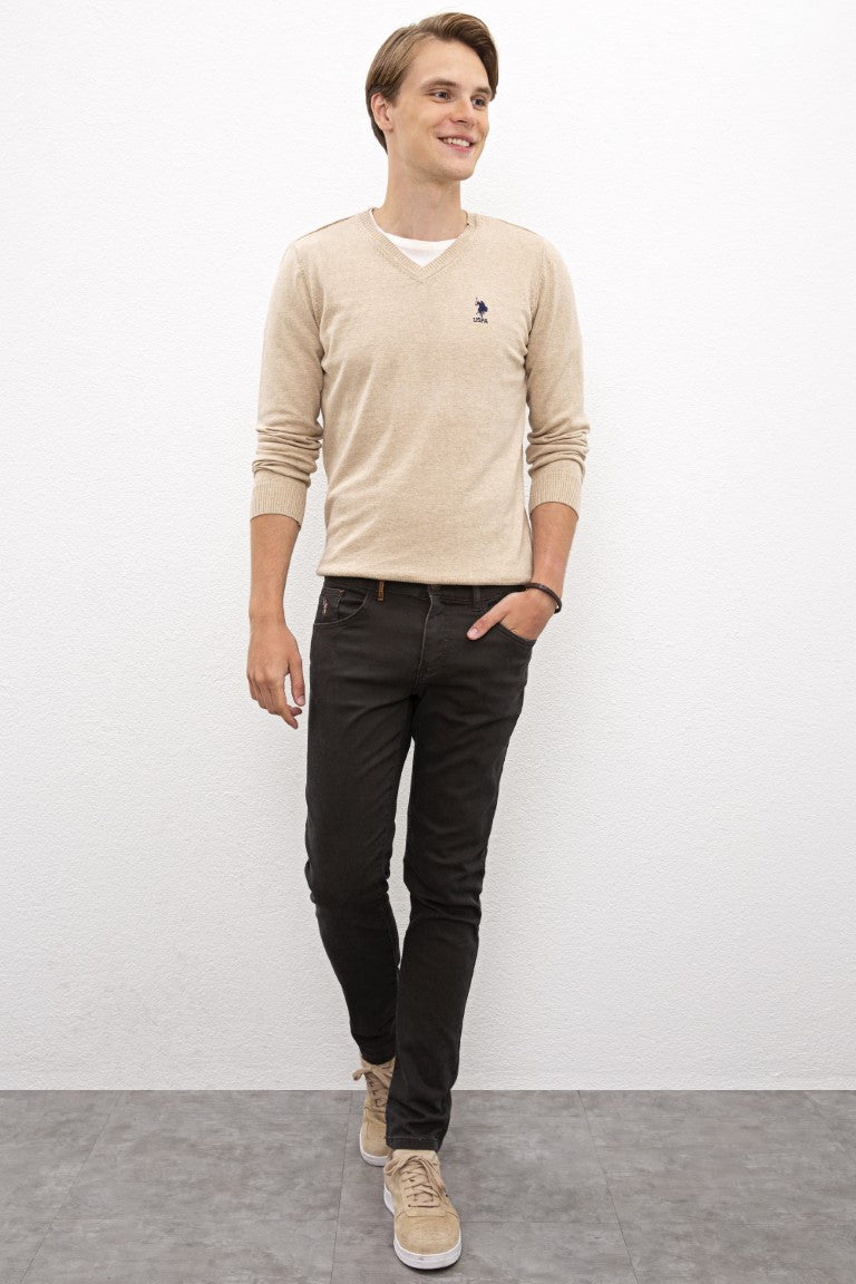 пясъчен-меланж-пуловер-бейсик-8-833595-1