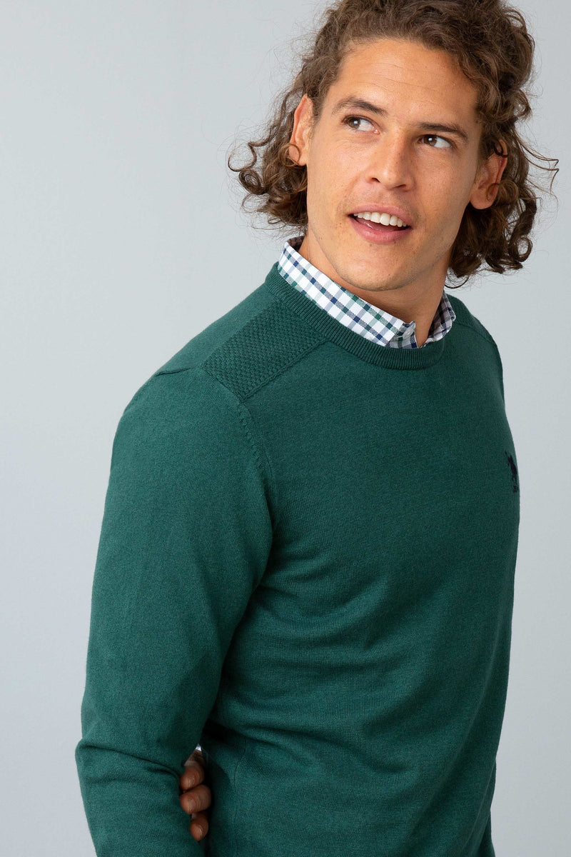 тъмно-зелен-пуловер-бейсик-8-652122-1