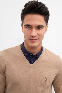 камел-меланж-пуловер-бейсик-8-842101-1