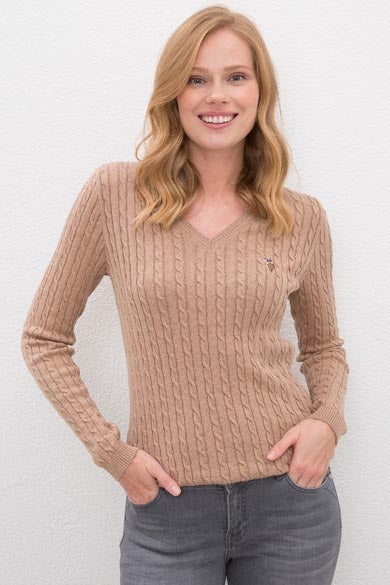 камел-меланж-пуловер-бейсик-8-1078738-2